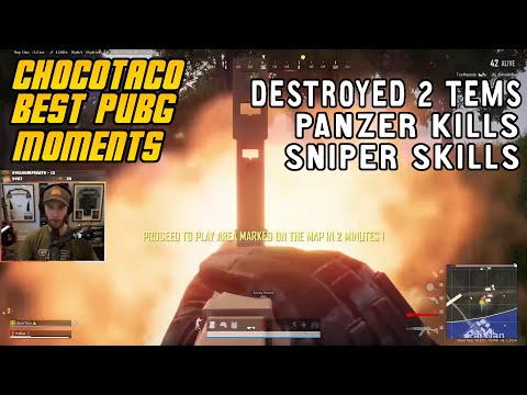CHOCOTACO DESTROYED 2 TEAMS, PANZER SKILLS, EATİNG FRAGS | CHOCOTACO BEST PUBG MOMENTS (3/5/21)