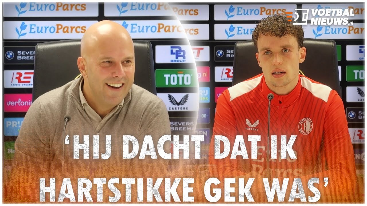 Thumbnail for article: Hilarisch moment van Slot, Gimenez en het spitsenprobleem en rode kaart Vaessen