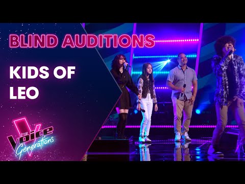Kids Of Leo Sing Frankie Valli | The Blind Auditions | The Voice Generations Australia