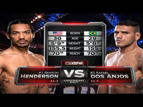 Benson Henderson vs Rafael Dos Anjos full fight