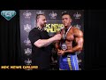 2021 NPC National Championships Men's Physique Overall Winner Interview By Mark Anthony
