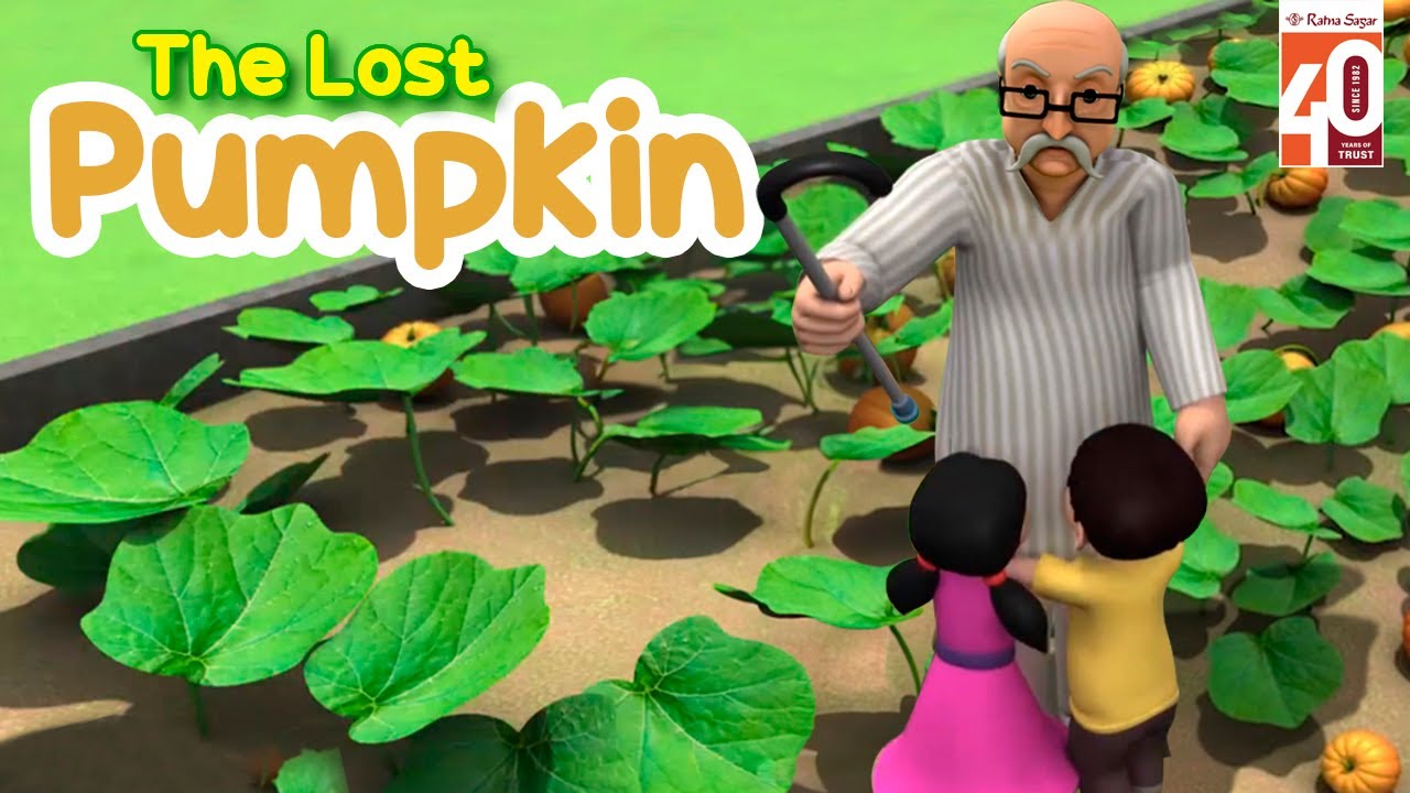 The Lost Pumpkin | Where is Dadaji's beloved Pumpkin?😱 | 3D Animation by Ratna Sagar