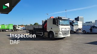 Camion plateau DAF CF 370 CF 6X2 Palfinger PK19.001 SLD D Kran Crane ACC Lift+lenka à vendre - Image 4 | Autoline GA Camion plateau DAF CF 370 CF 6X2 Palfinger PK19.001 SLD D Kran Crane ACC Lift+lenka | Image 4 - Autoline