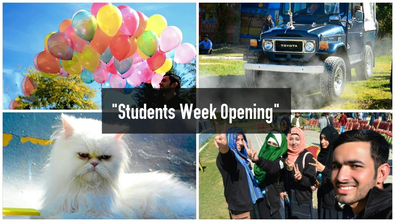 Opening of Students Week FALL-18 | Organiser's Vlog | Comsats University