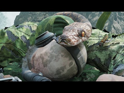 Metal Gear Solid Delta: Snake Eater - Full The End Boss Fight (4K)