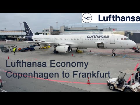 Lufthansa A321 Copenhagen CPH para Frankfurt FRA. Visitas ao Aspire Lounge e SAS Gold