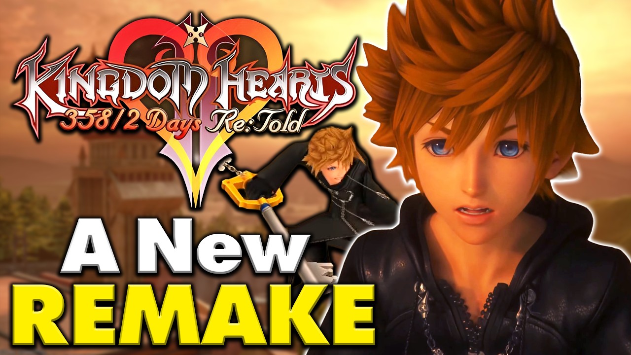 A NEW Kingdom Hearts 358/2 Days Remake Revealed - Multiple Projects Coming!