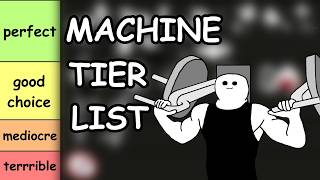 Gym Machine Tier List (Simplified)