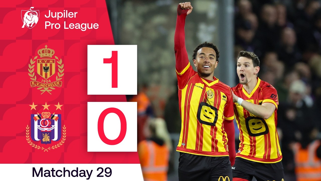 KV Mechelen vs RSC Anderlecht Highlights
