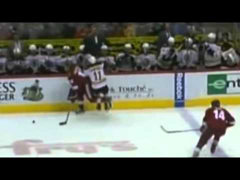 Paul Bissionette nails Gregory Campbell