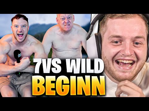 😱🤯7 VS. WILD START - Hungriger HUGO REAKTION!  | Trymacs Stream Highlights