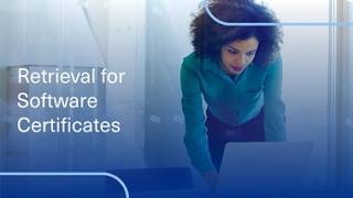How to Retrieve Software certificate