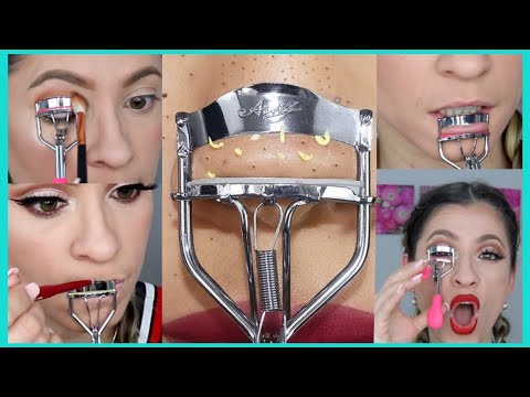 LOS MEJORES TRUCOS DE BELLEZA CON UN RIZADOR DE PESTAÑAS? | NatyGloss