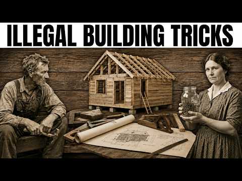 30 "Illegal" Building Tricks Our Great-Grandparents Used to Own a Home Without a Permit a Contractor