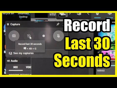 How to Record the Last 30 Seconds of Gameplay on Windows 11 PC (Xbox Game Bar)
