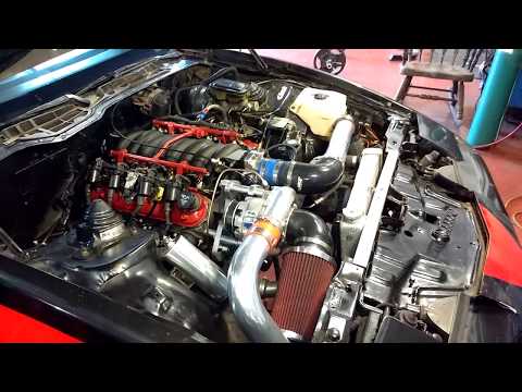 Firebird 6.0 ls1 with V3 Vortech Supercharger (idle, cold)