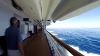 Emerald Princess Deck walk around