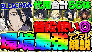 【全56体】白哉の最強テンプレ組み方！サブ&武器まで徹底解説！所持者は見ないと損！【パズドラ】