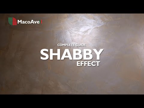 MacoAvell - How to create MacoAvell metallic shabby effect texture wall with matte plaster and wax
