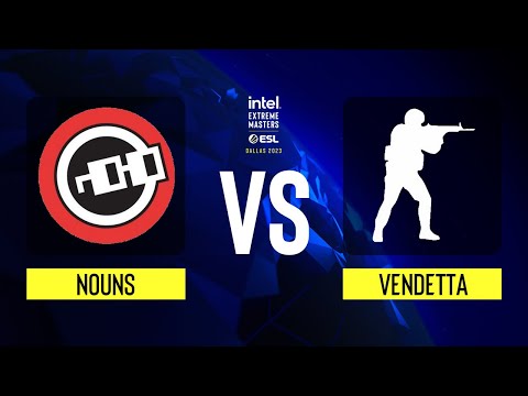 Nouns vs. Vendetta - Map 2 [Mirage] - IEM Dallas 2023 NA CQ - Upper bracket