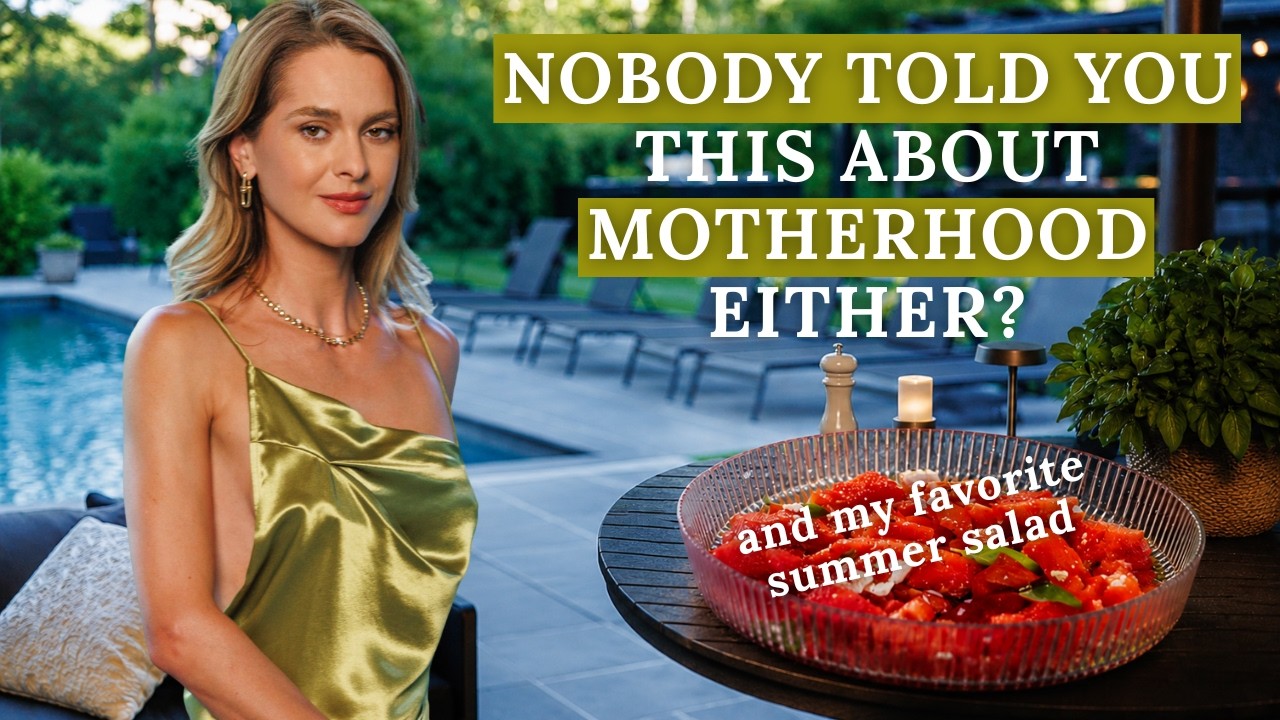 The one thing nobody tells you before you become a mom — and my favorite watermelon  salad