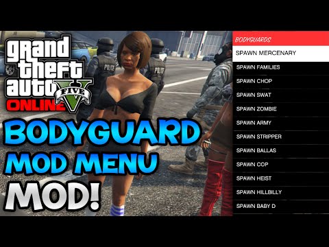 скачать мод для gta 5 mini bodyguard