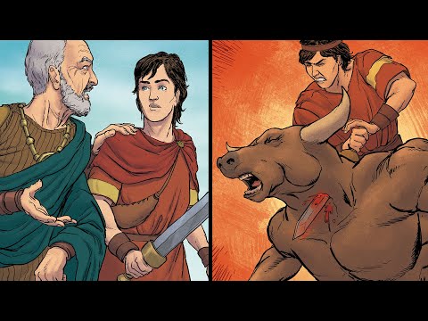 Die Theseus-Sage - Komplett - Geschichte und Mythologie Illustriert