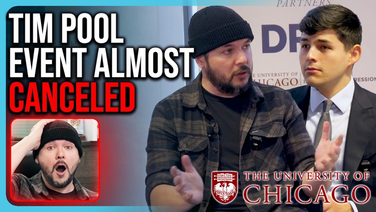 College REVERSES Cancellation of Tim Pool Event, ITS BACK ON