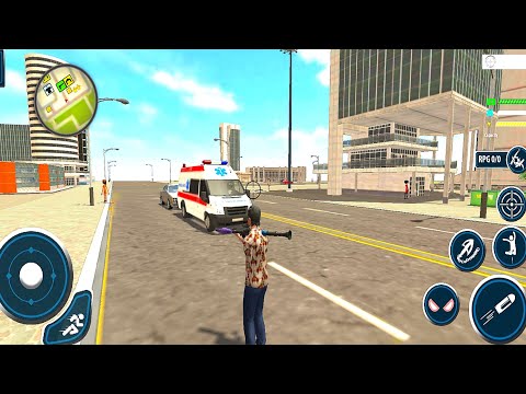 Grand Theft Gangster Games 3D - open world car driving  - Android Gameplay