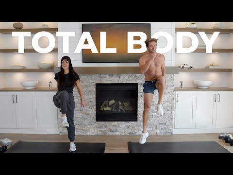 30 Min Total Body HIIT and Strength Workout | Full Body and Abs