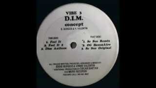 D.I.M. Concept ‎- Feel It - Se Sue Original