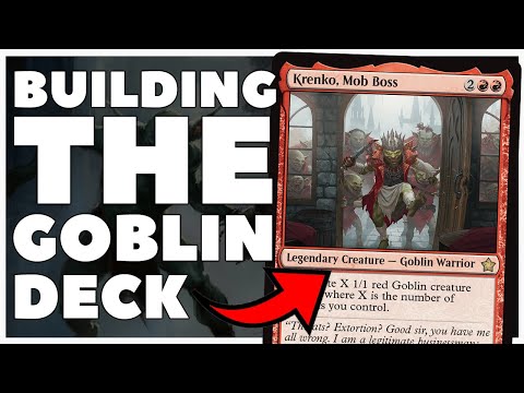 Building THE BEST Goblin Deck in Commander, Krenko, Mob Boss #mtg #edh