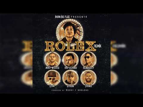 Jhoan Joe Flee Ft Miky Woodz,Almighty,Lyan,Zyron,Drino,Kapuchino - Rolex Remix (Audio)