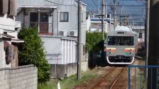 preview picture of video '水間鉄道1000系 近義の里駅到着 Mizuma 1000 series EMU'