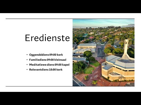 OGGENDDIENS | Sondag 21 Augustus 2022 om 09:00