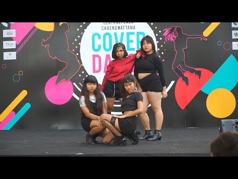 180324 Black Swan cover BLACKPINK - PLAYING WITH FIRE + BOOMBAYAH @ CentralPlaza Chaengwattana (Au)
