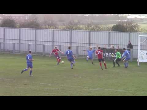 Goal Biggleswade United V Cockfosters  FC 18 02 2017