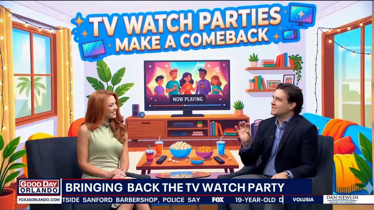 Josh Hammonds with anchor person -