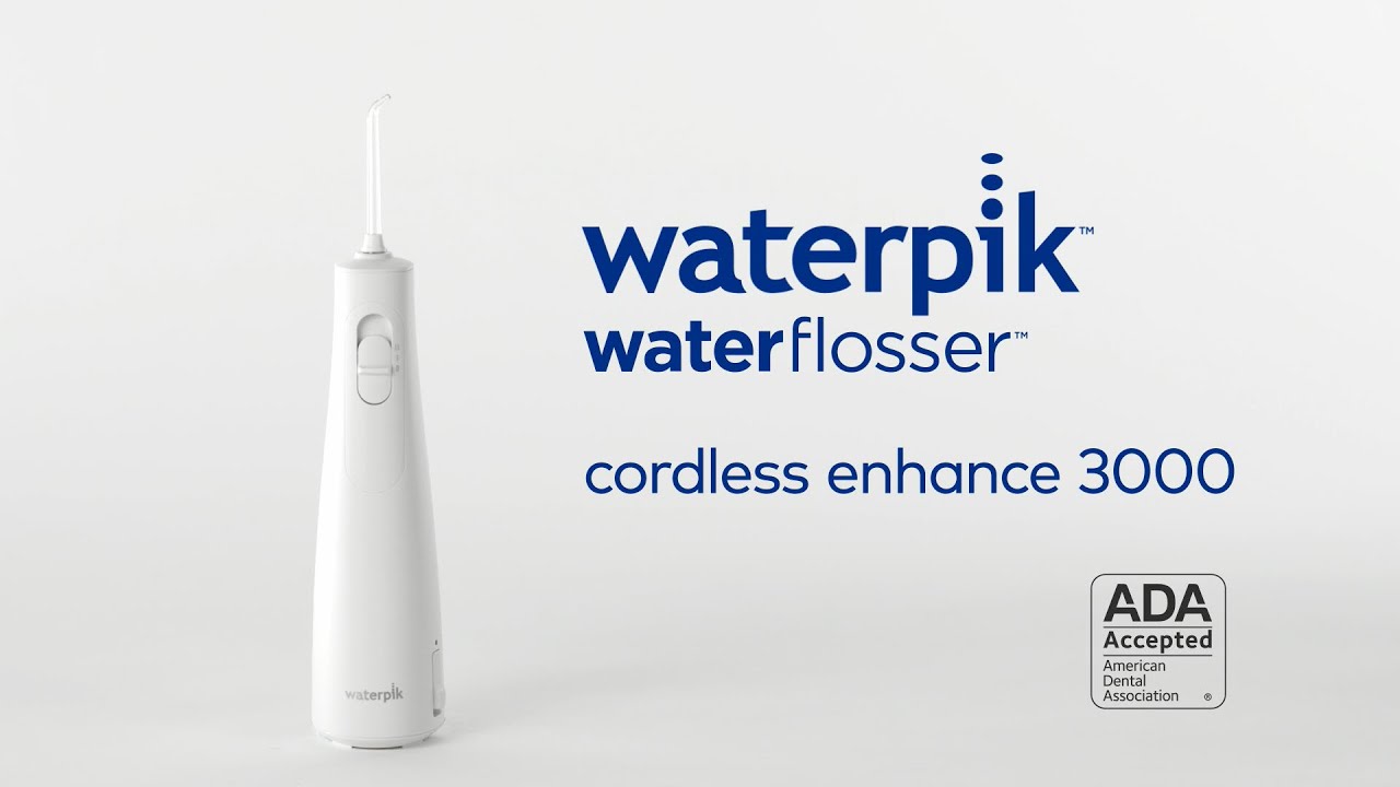 White Waterpik™ Ultra Plus and Cordless Enhance 3000 Combo