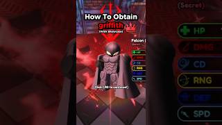 How To Get Griffith And Showcase With Superior In Anime Squadron #anime #roblox