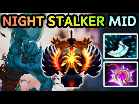 🔥 NIGHT STALKER MID — DARKNESS POWER SPIKE TOO STRONG | DOTA 2 GAMEPLAY 🔥