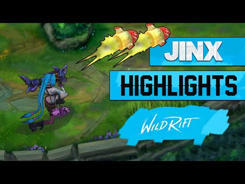 WILD RIFT - JINX GAMEPLAY HIGHLIGHTS