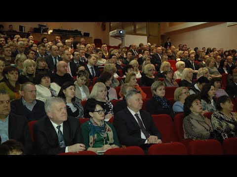 Работники системы образования Гомельской области подвели итоги работы за прошлый год видео