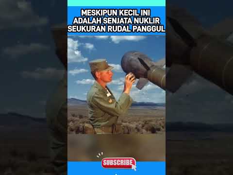 Mini Nuclear Weapon With 20 Tons of TNT Explosive Power #shortvideo #military