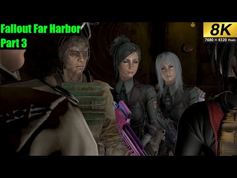 Fallout 4 Far Harbor DLC Heavily Modded Part 3 The Nucleus (8k)