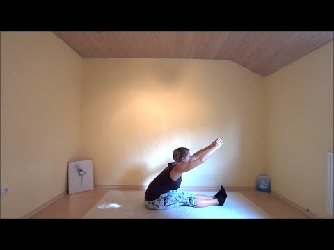 Die Kopf-Knie-Stellung (paścimottānāsana)