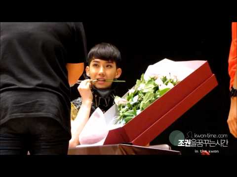 120713 인천팬싸인회 조권 직캠 incheon fansign event flower jokwon