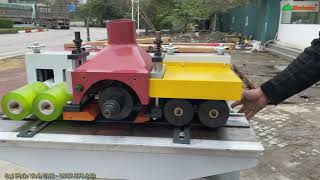 VẬN HÀNH THỬ MÁY CUỐN PHÀO CHỈ TỰ ĐỘNG WOODMASTER WM-200PA