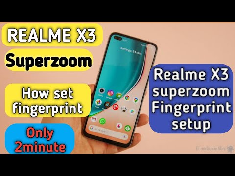 HOW to set fingerprint in realme X3 superzoom || Fingerprint kaese aad kare