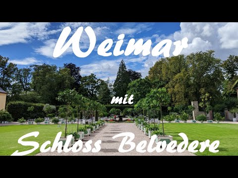 Thüringen: Weimar mit Schloss Belvedere - Vlog 148
